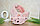 Меховые наушники мишки с широким ободком розовые, фото 5