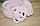 Меховые наушники мишки с широким ободком светло розовые, фото 10