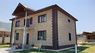 Частный жилой дом, облицованный фасадными панелями Fine Ber 3