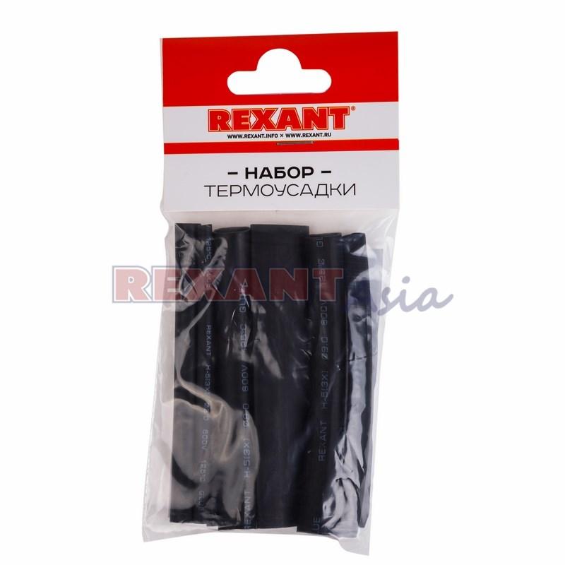 Набор термоусадочных трубок (MINI) №7 (КЛЕЕВОЙ) REXANT