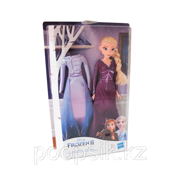 Hasbro Disney Princess E5500/E6907 ХОЛОДНОЕ СЕРДЦЕ 2 Эльза с доп. нарядом