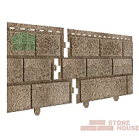 Фасадная панель акриловая Stone House (бежевый кирпич)
