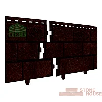 Фасадная панель акриловая Stone House (коричневый кирпич)