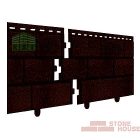 Фасадная панель акриловая Stone House (коричневый кирпич)