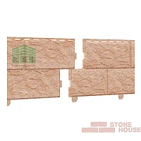 Фасадная панель акриловая Stone House (золотистый камень)