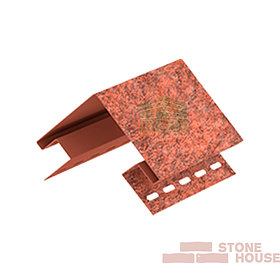 Наружный угол Stone House (красный кирпич)