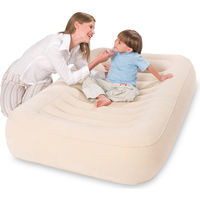 Кровать надувная детская 147х94х23 см, Bestway 67378, поверхность флок