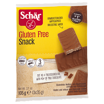 Schär вафли безглютеновые Snack 105g