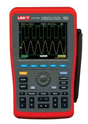 Осциллограф-мультиметр 100МГц, 2-х канальный UNI-T UTD1102C
