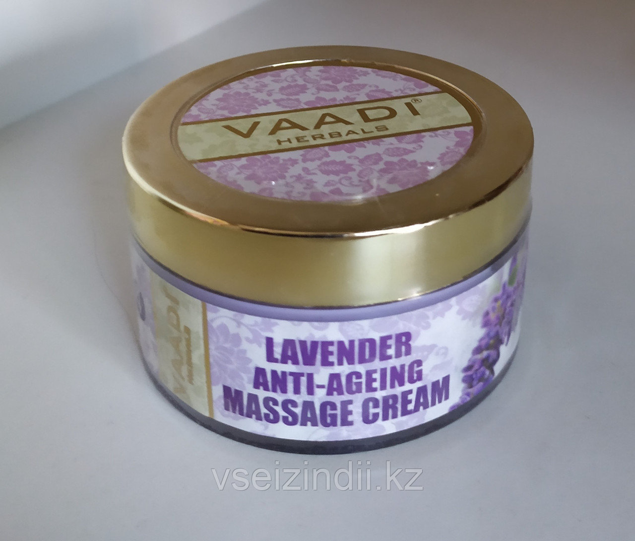 Массажный крем Антивозрастной с Лавандой 50 г, Vaadi Lavender Anti-Ageing Massage cream