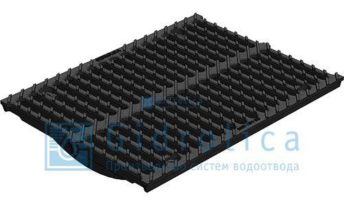 Решетка водоприемная Gidrolica Super РВ -10.14.50 - щелевая чугунная ВЧ, кл. D400