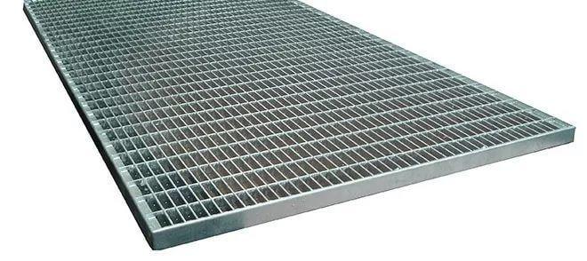 Решетка Gidrolica Step Pro 490х990мм - стальная ячеистая оцинкованная