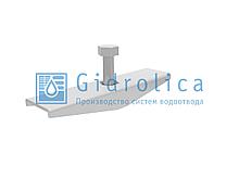 Крепеж стальной Gidrolica для лотка водоотводного пластикового DN100 (с болтом 8х50) 
