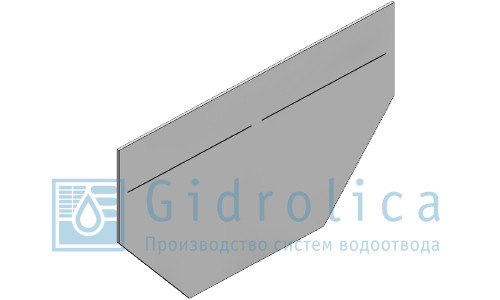 Заглушка торцевая стальная (СО-100), ЗТ 10 - 16. 8. 0,125
