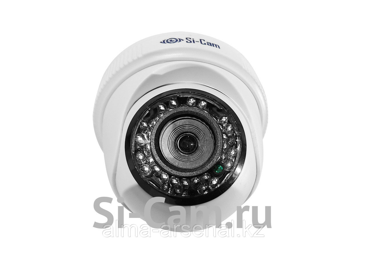 Купольная внутренняя AHD видеокамера SC-HL404V IR