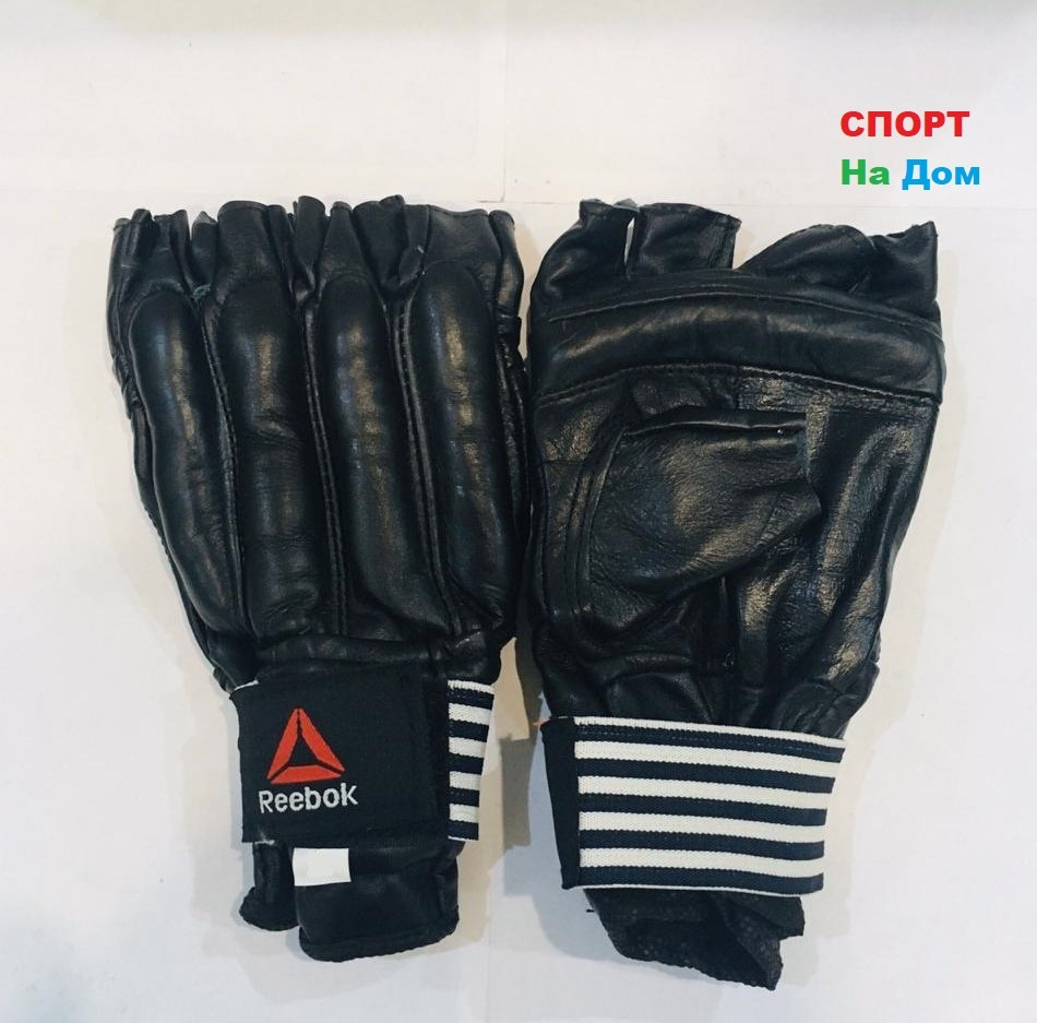 Перчатки шингарты для боевых искусств Reebok Размер M (цвет черный)