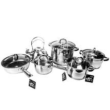 Набор кухонной посуды с чайником FELICITA [12 предметов], фото 2