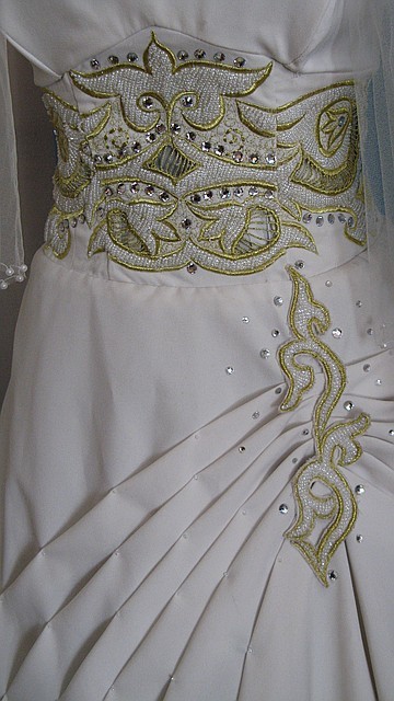 Платье свадебное национальное с саукеле - фото 2