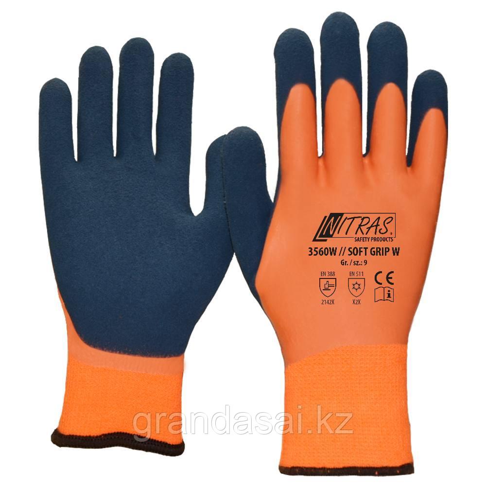Рабочие зимние перчатки NITRAS 3560W SOFT GRIP W