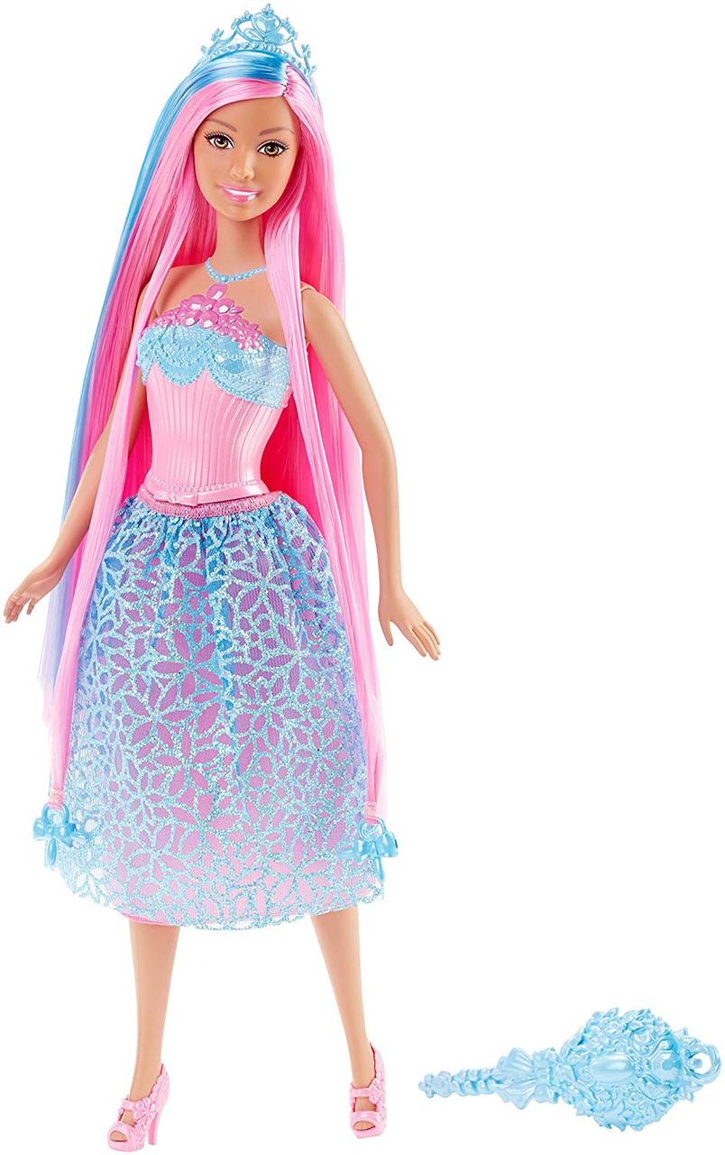 Barbie Куклы-принцессы с длинными розовыми волосами DKB61