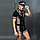 Эротический ролевой костюм "Господин офицер" (боди, галстук, ремень, кепка), фото 3