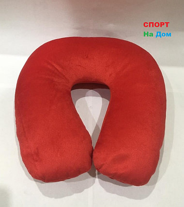 Подушка для шеи (цвет красный), фото 2