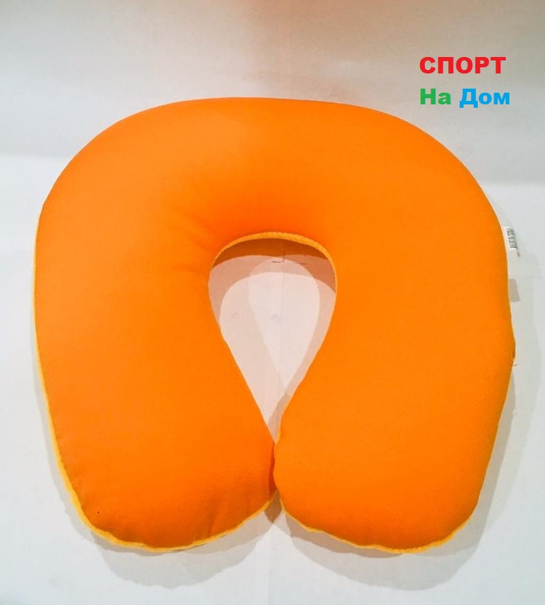 Подушка для шеи (цвет оранжевый) - фото 1 - id-p68729618