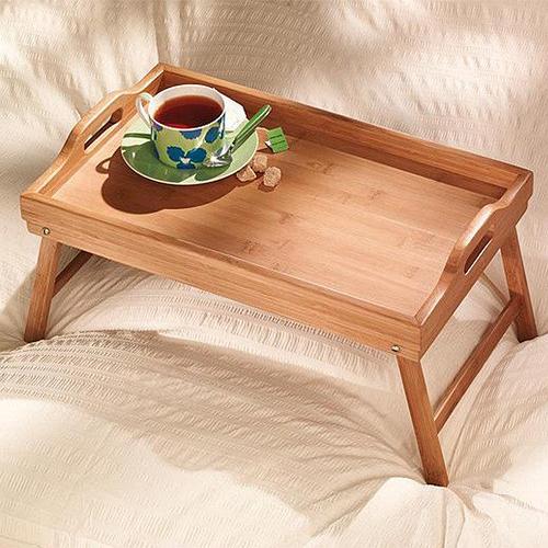 Деревянный столик для завтрака - фото 2