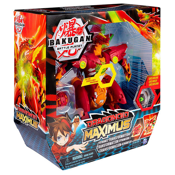 Bakugan 6051243 Бакуган интерактивная фигурка Драгонойда