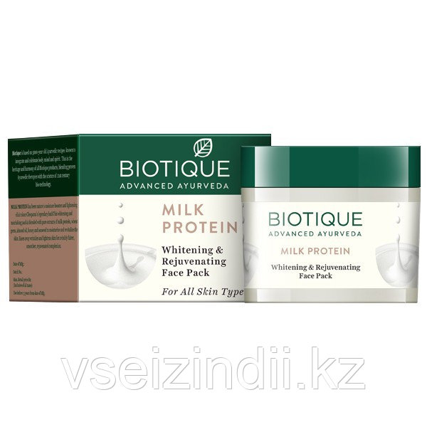 Маска для лица Био Протеин, Биотик (Bio Milk Protein, Biotique), 50 гр