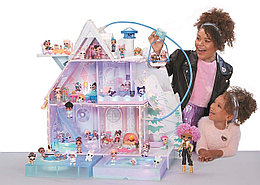 Лол Зимний дом-шале с семьей кукол L.O.L. Surprise Chalet Doll House Оригинал