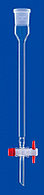 Хроматографическая колонка Lenz 200 мм, 15 мл, NS14/23, PTFE кран, стекло