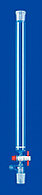 Хроматографическая колонка Lenz 400 мм, 280 мл, NS29/32, с фриттой, PTFE кран, боковой отвод GL18, стекло