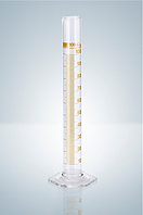 Цилиндр мерный Hirschmann 250 : 2,0 мл класс B, коричневая градуировка