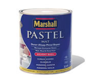 MARSHALL PASTEL MAT БЕЛАЯ 1 Л