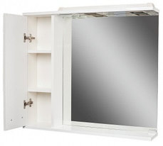 Шкаф-зеркало Cube 65 Эл. левый  (с подсветкой), фото 2