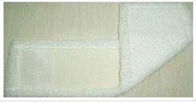 МОП из микрофибры 40см, белый с карманом