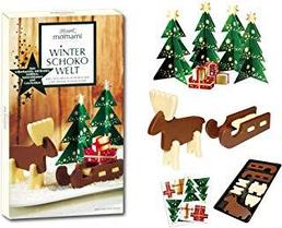 Рождественский шоколадный набор пазлы Mount Momami Winter Choco Welt (Германия) 90 гр