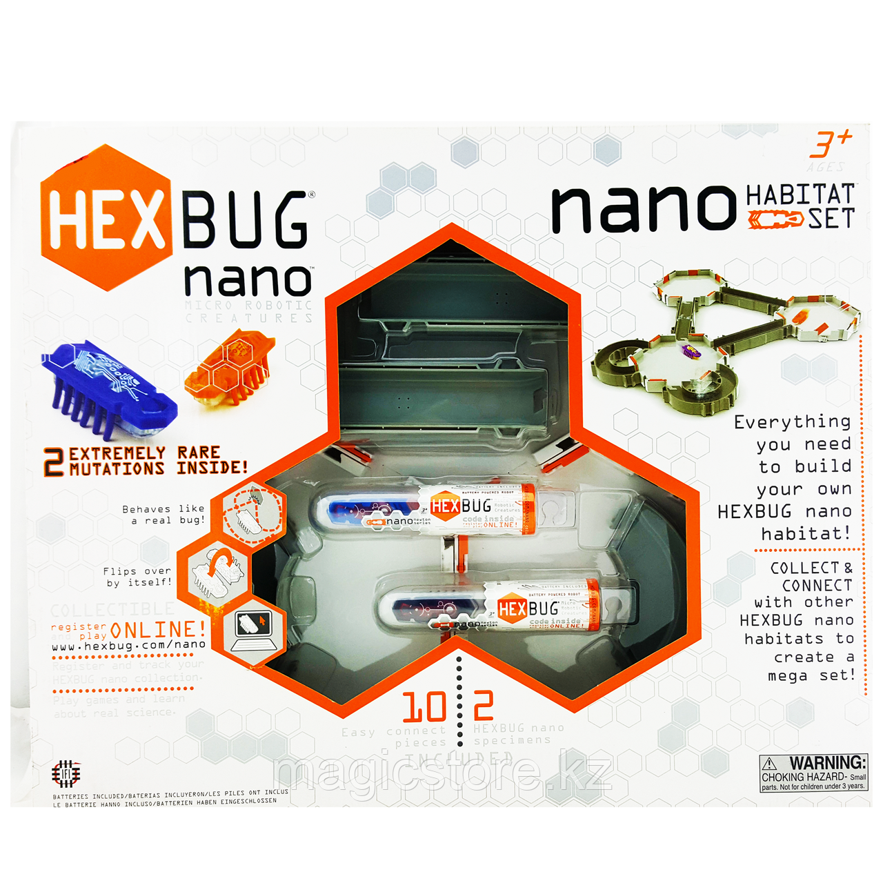 HexBug Nano Habitat Игровой набор Трасса + 2 Нано Жука - фото 2 - id-p51628211