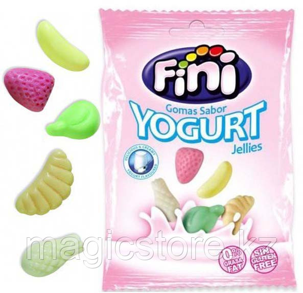 Fini Мармелад mini "Йогурт фрукты" 90 гр. / Испания - фото 1 - id-p68729665