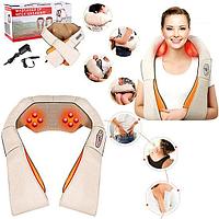 Массажёр роликовый с подогревом для спины и шеи Massager of Neck Kneading.