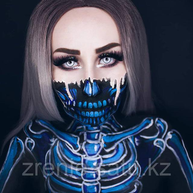 Карнавальные линзы Magic eye модель manson