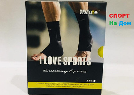 Спортивный фиксатор, бандаж голеностопный Mute Размер S, фото 2
