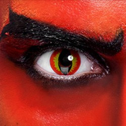 Карнавальные линзы Magic eye модель Devil