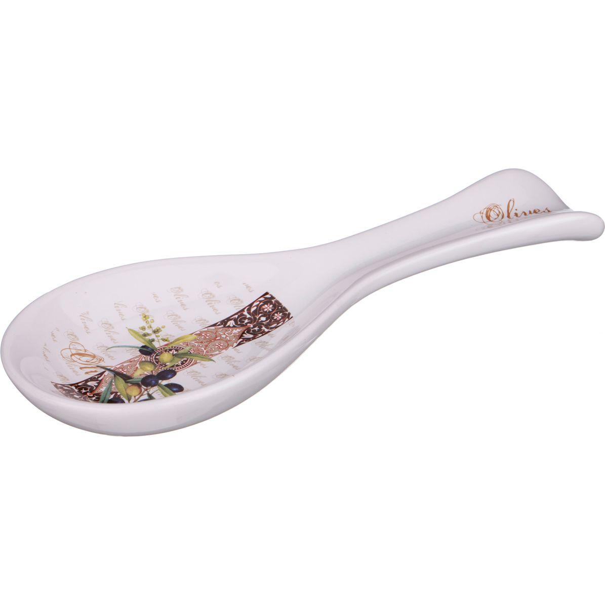 Подставка под ложку Agness «Оливки» (25×9×3 см)