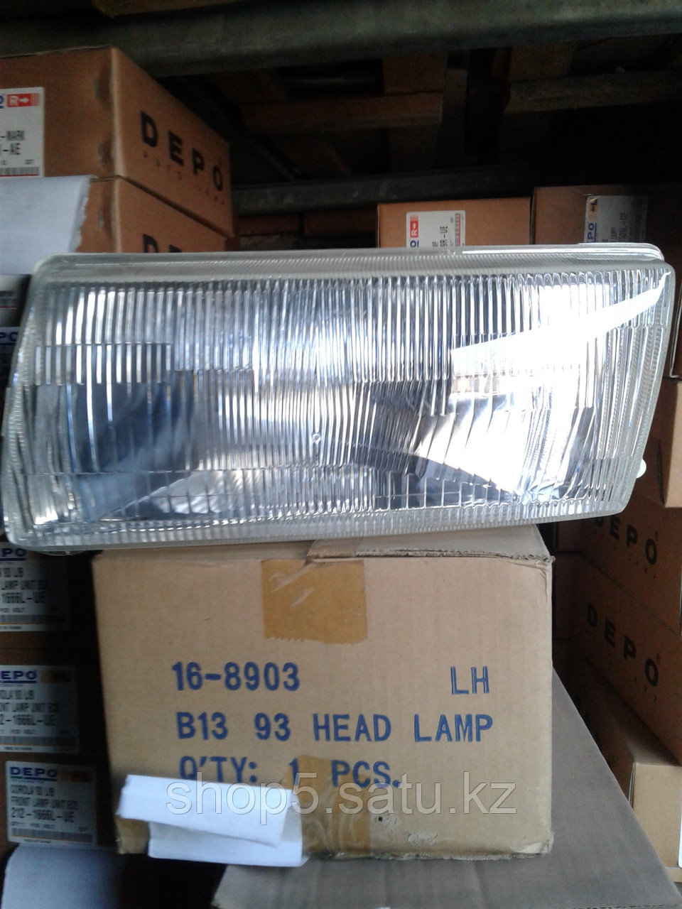 Nissan Sunny B-13 1992-1993 гг. Фара левая (Head lamp lh) 215-1154