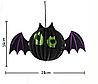 Бумажная подвеска на Хэллоуин (паук, ведьма,. тыква, летучая мышь, призрак), фото 5
