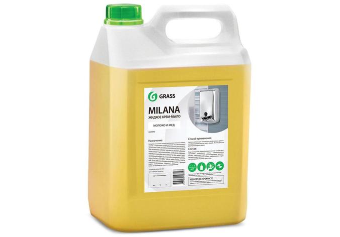 Жидкое крем-мыло Milana молоко и мед , фото 2