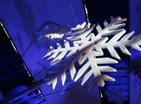 Снежинки из пенопласта, фото 3