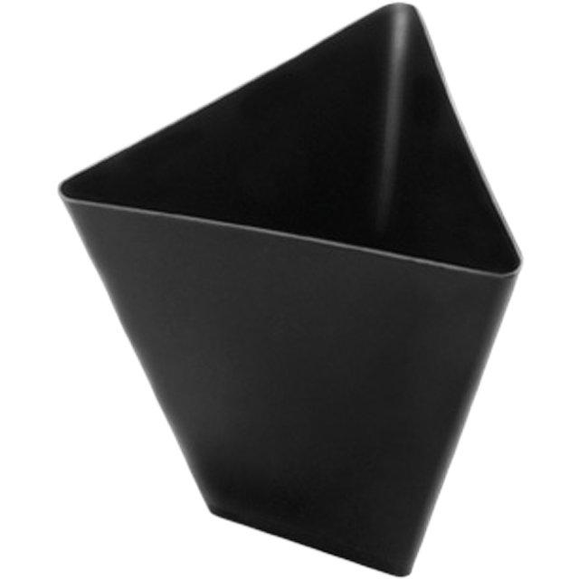 Форма для фуршетов, 70мл, 67х67мм, Triangle, чёрная, 25 шт